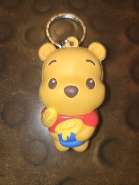 Winnie-the-Pooh Bling Bag Key Chain